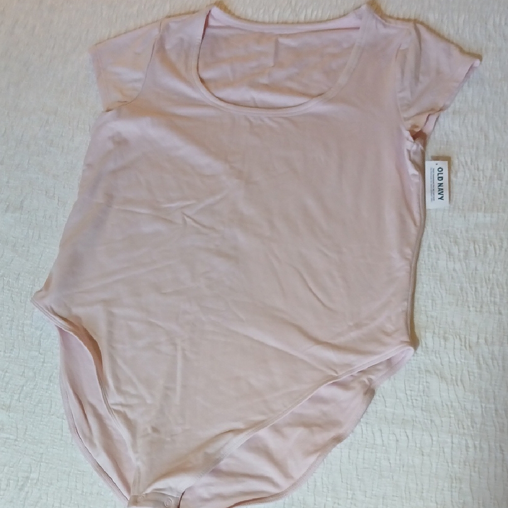 Old Navy Light Pink Women's Bodysuit 2X